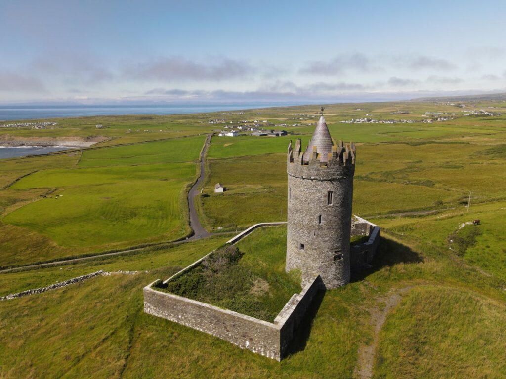 Exploring Doonagore Castle